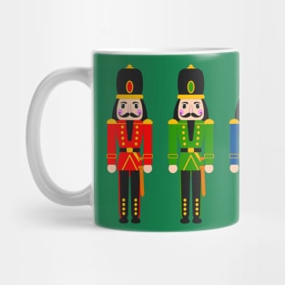 Nutcracker Christmas Print Mug